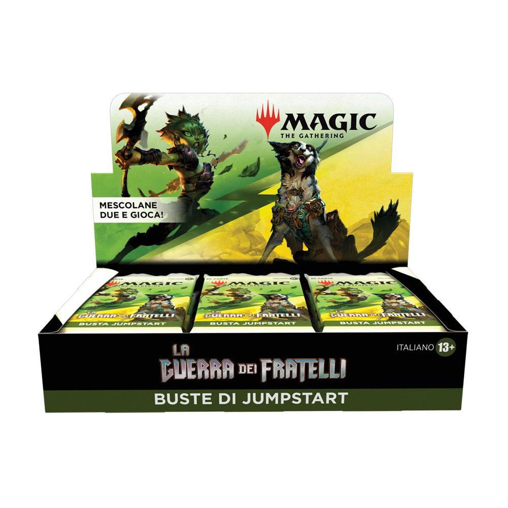 Magic the Gathering La Guerra dei Fratelli Jumpstart Booster Display (18) italian