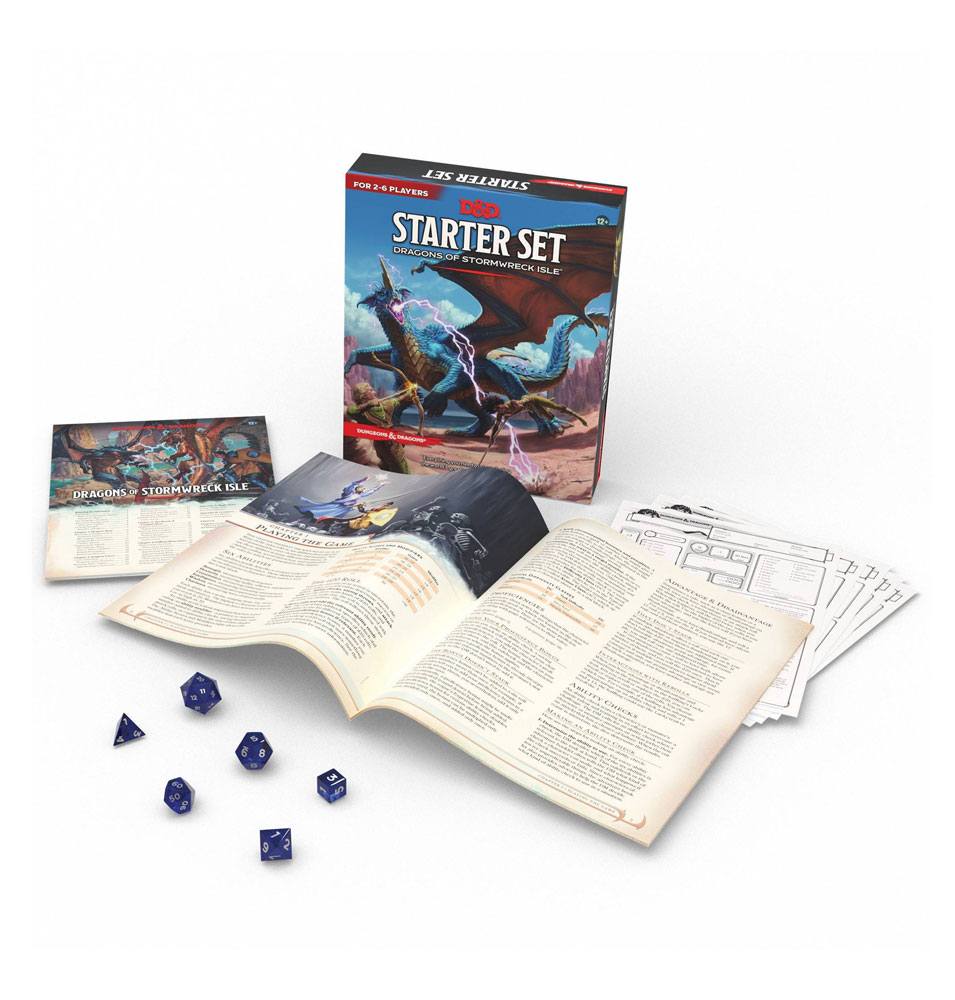 Dungeons & Dragons RPG Starter Set: Dragons of Stormwreck Isle english