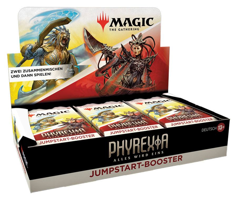 Magic the Gathering Phyrexia: Alles wird eins Jumpstart Booster Display (18) german