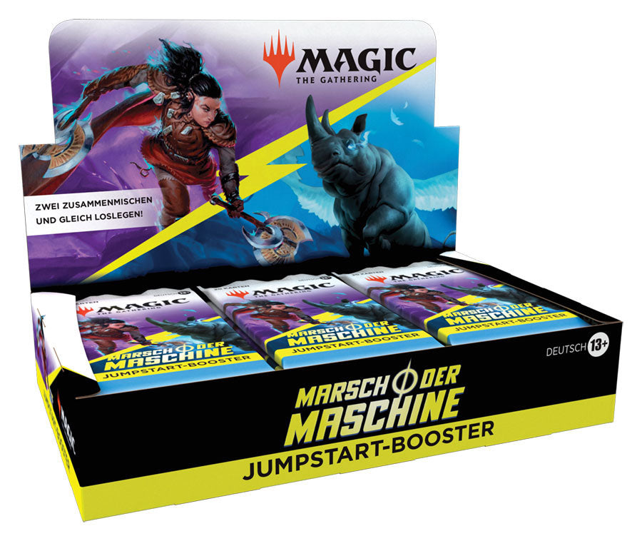 Magic the Gathering Marsch der Maschine Jumpstart Booster Display (18) german