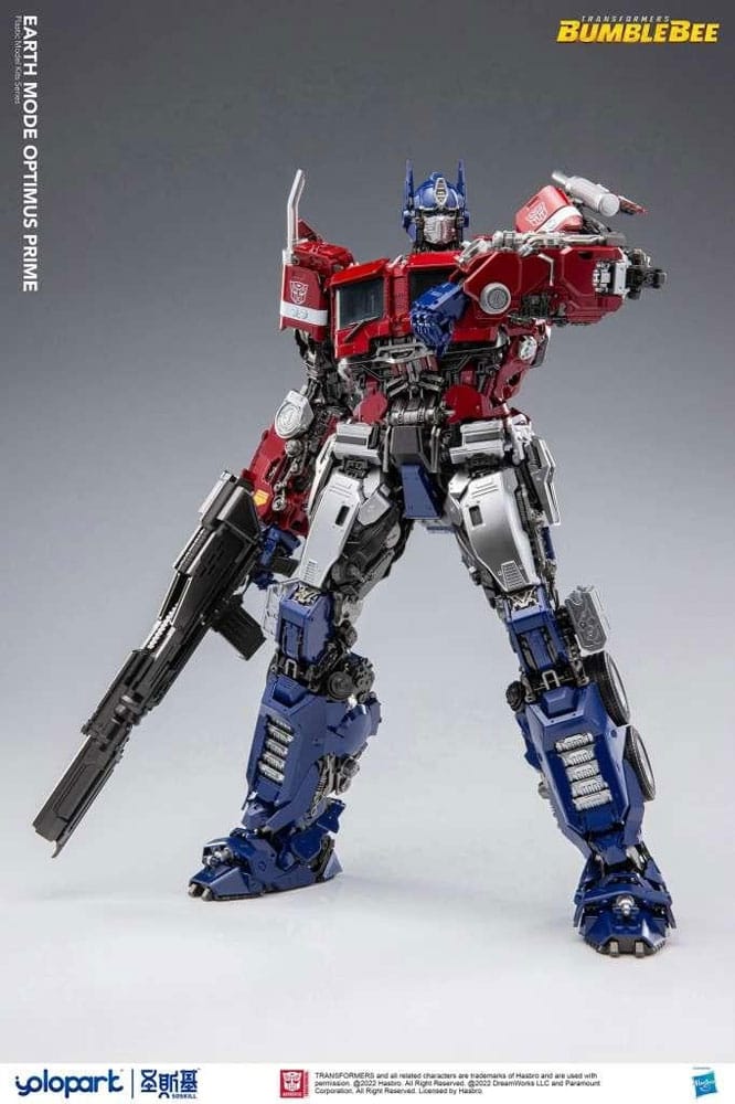 Transformers Bumblebee Plastikmodellbausatz Erdmodus Optimus Prime 30 cm