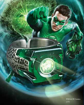 Green Lantern Movie Light-Up Ring